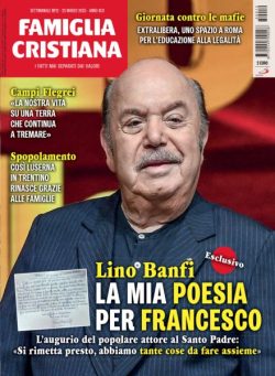 Famiglia Cristiana – 23 Marzo 2025