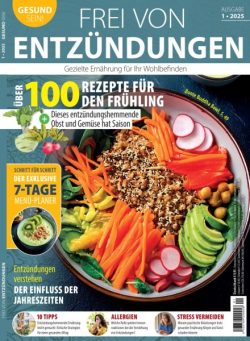 Gesund sein – Marz 2025