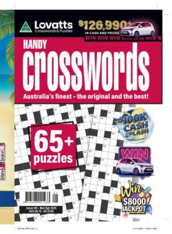 Lovatts Handy Crosswords – Issue 149 2025