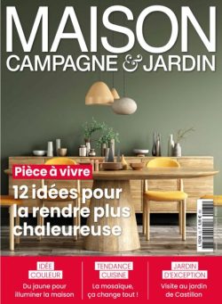 Maison Campagne Jardin – Mars-Avril-Mai 2025