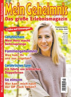 Mein Geheimnis – Marz-April 2025