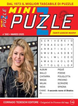 Mini Puzzle – Marzo 2025