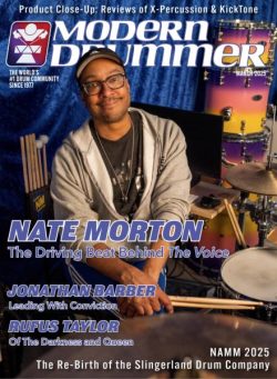 Modern Drummer Magazine – March 2025