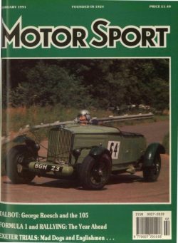 Motor Sport Magazine – February 1991