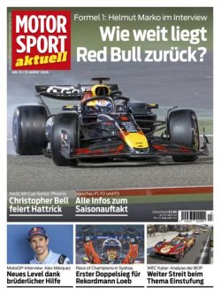 Motorsport aktuell – 11 Marz 2025