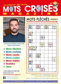 Mots Croises Magazine – 13 Mars 2025