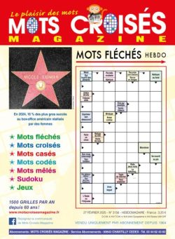 Mots Croises Magazine – 27 Fevrier 2025