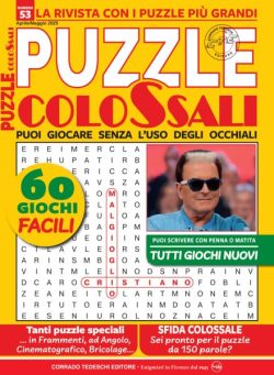 Puzzle Colossali – Aprile-Maggio 2025