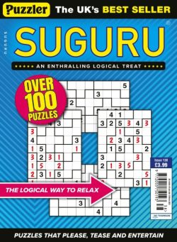 Puzzler Suguru – Issue 138 2025