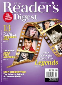 Reader’s Digest Asia – April – May 2025