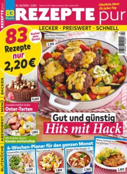 Rezepte pur – April 2025