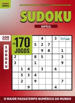 Sudoku Numeros e Desafios – 24 Fevereiro 2025