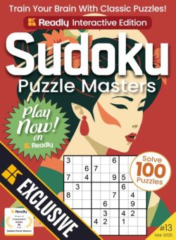 Sudoku Puzzle Masters – March 2025