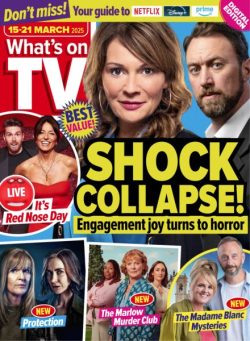 What’s on TV – 15 March 2025